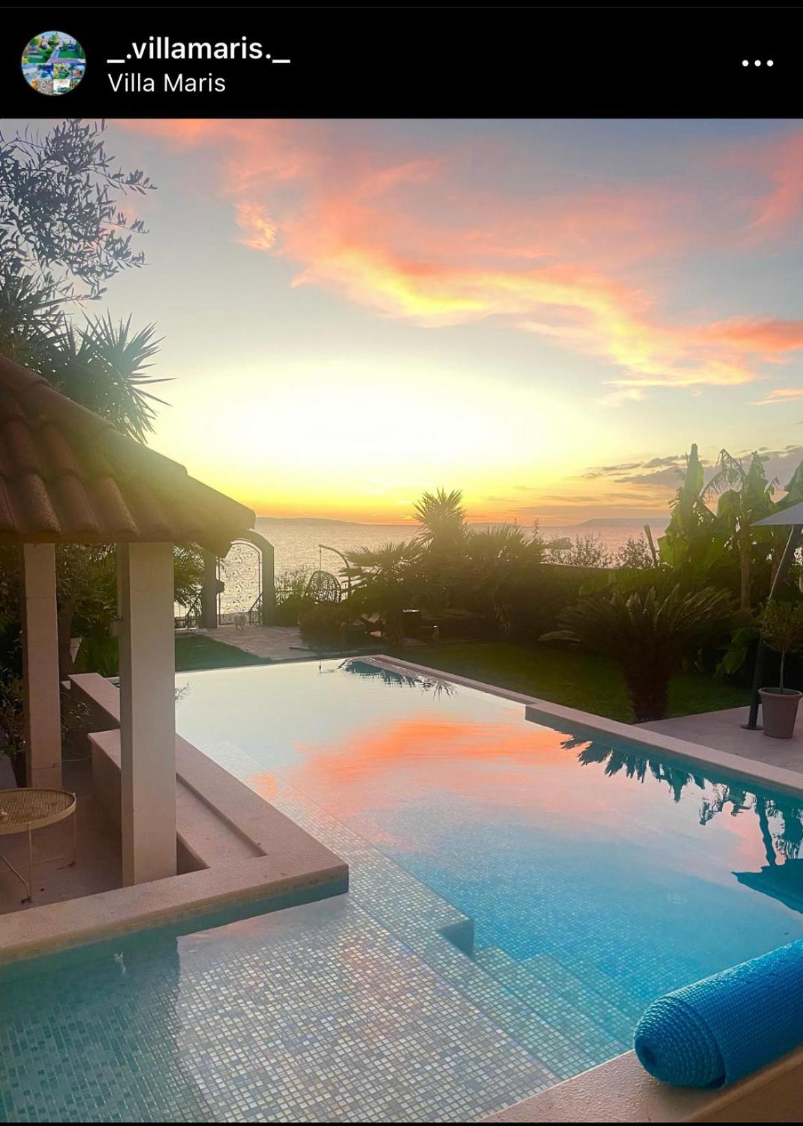 Villa Maris- Beachfront Villa With Exclusive Pool Podstrana Buitenkant foto